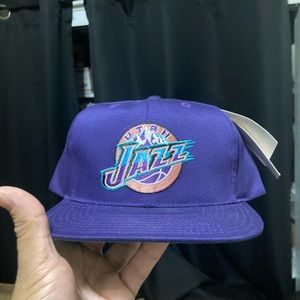 Vintage Utah jazz annco SnapBack hat